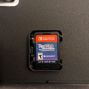 ReZero Starting Life in Another World The Prophecy of the Throne Nintendo Switch